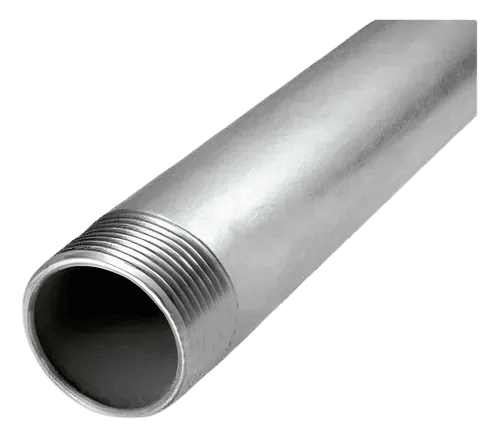 Caño Galvanizado de 1/2" con rosca